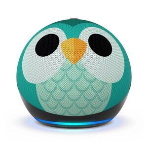 Amazon Kids Echo Dot (5th Gen 2022) Smart Speaker with Alexa - Owl - New in Box